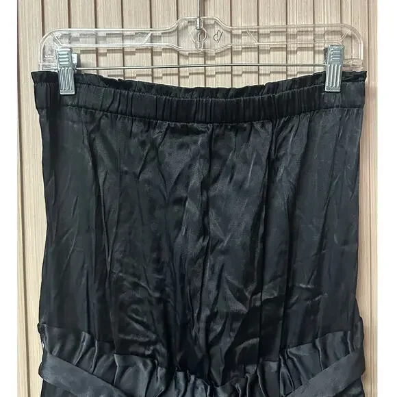 FRAME Harem Jumpsuit in Noir Black Women’s Size M - Picture 5 of 11